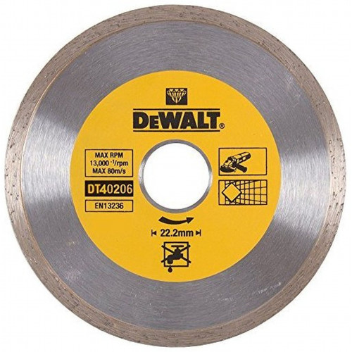 DeWALT DT40206 Lame de scie diamantée a bord fermé 180 x 22,2mm