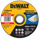 DeWALT DT43906 Disque a tronçonner Inox 125 x 1,6 mm