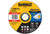 DeWALT DT43908 Disque a tronçonner plat en acier inoxydable Noir/jaune 180 x 1,6 mm