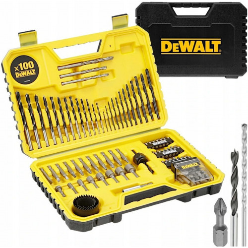 DeWALT DT71563 Jeu d'accessoires de 100 pieces en mallette