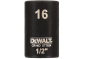 DeWALT DT7534 IMPACT Tete hexagonale 16 mm x 1/2''. Short