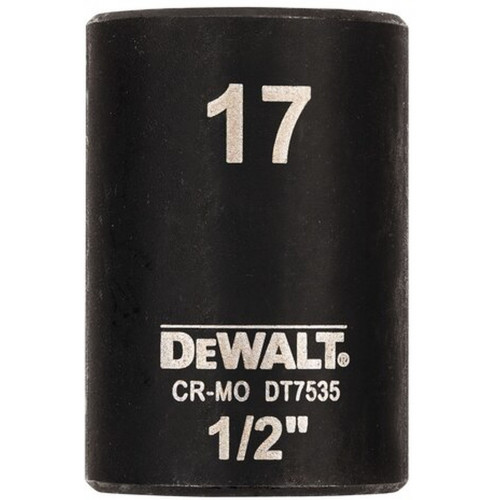 DeWALT DT7535 IMPACT Tete hexagonale 17 mm x 1/2''. Short