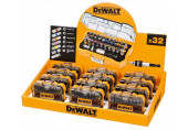 DeWALT DT7969 Présentoir de 12 coffrets de 32 pieces avec embouts 25mm