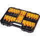 DEWALT DT90017-QZ Jeu de fraises de 22 pieces en coffret tige de 8 mm