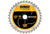 DeWALT DT99566 XR Lame de scie circulaire 210 x 30 mm 36 dents