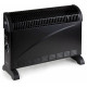 DOMO Chauffage par convection Turbo 2000W, noir DO7350CH