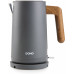 DOMO WOOD YOU Bouilloire 1,7l, gris mat DO9268WK