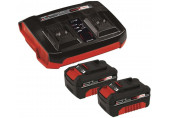 Einhell Original Starter Kit (18V/2x4,0Ah) & Twincharger Kit 1 PXC 4512112