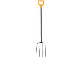 Fiskars Solid Fourche a compost en métal, 126,2cm 1070674