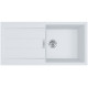 Franke SIRIUS2 S2D 611-100 Evier tectnite, blanc artic 143.0616.250