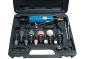 GÜDE Meuleuse a main pneumatique Set, 15 pieces - 40032