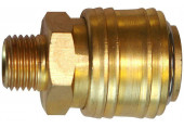 GÜDE Raccord rapide pour compresseur 1/4" - mâle 41014