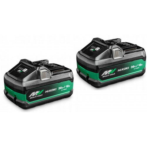 HiKOKI BSL36B18X TwinPack Batterie Multivolt 36V 4.0Ah/ 18V 8.0Ah Li-Ion 380207