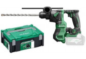 HiKOKI DH18DPAW2Z Marteau perforateur sans fil SDS-Plus, 18V, hors batteries et chargeur