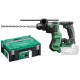 HiKOKI DH18DPAW2Z Marteau perforateur sans fil SDS-Plus, 18V, hors batteries et chargeur