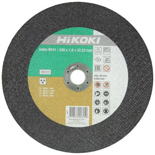 HiKOKI 782315 Disque a tronç. inox 230x22,23x1,9mm