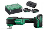 HiKOKI CV18DAWRZ Multitool 18V 2.0Ah Li-Ion im Systemkoffer II