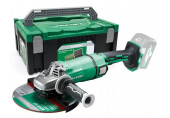 HiKOKI G3623DAW4Z Meuleuse d'angle Multivolt Accu 230mm, 36V, excluant batteries et charge