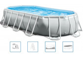 INTEX PRISM FRAME OVAL PREMIUM POOLS Piscine 503 x 274 x 122 cm 26796GN