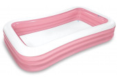 INTEX Piscine gonflable rectangulaire Givrée Rose 305 x 183 x 56cm 58487NP