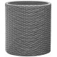 KETER LARGE CYLINDER Pot, 43,7 x 43,7 x 44,3 cm, rotin, gris 17197837