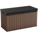 KETER DARWIN 570L Coffre de rangement 142,5 x 65,3 x 78,2 cm, marron 17211696