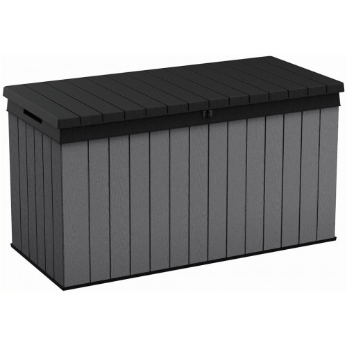 KETER DARWIN 570L Coffre de rangement 142,5 x 65,3 x 78,2 cm, gris 17211696