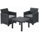 KETER ELODIE Ensemble de balcon, graphite/gris 17209482