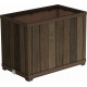 KETER DECO RECTANGLE TALL Pot de fleurs, 45,5 x 76 x 55 cm, walnut 17213625