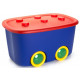 KIS FUNNY BOX L 46L 58x38,5x32cm bleu/rouge