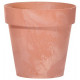 PROSPERPLAST CUBE BETON EFFECT Pot de fleurs, 14 cm, 1,2 L, terre cuite DCUB140E-R624
