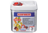 LEIFHEIT Fresh & Easy Boîte de conservation carrée 400 ml 31207