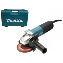 Makita 9558HNRGK Meuleuse 125mm, 840W (kit d'accessoires)