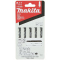 Makita A-85690 Lame a chantourner coupe rapide pour bois, contre-plaqué et PVC (5 a 60 mm)