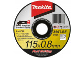 Makita B-45727 Disques a tronçonner 115x0,8x22mm Inox