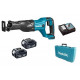 Makita DJR186RTE Scie récipro Li-ion LXT (2x5,0Ah/18V) Coffrets