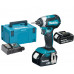 Makita DTD153RTJ Clé a chocs sans fil 1/4"Li -ion (2x5,0Ah/18V/170Nm) Makpac 2