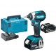 Makita DTD153RTJ Clé a chocs sans fil 1/4"Li -ion (2x5,0Ah/18V/170Nm) Makpac 2