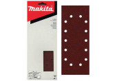 Makita P-33037 Feuilles rectangulaires abrasives 115 x 280 mm, K100, 10 Qté