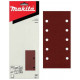 Makita P-33205 Feuilles rectangulaires abrasives 115x229, K100, 10Qté