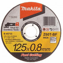 Makita B-45733 Disques a tronçonner 125x0,8x22mm