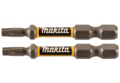 Makita E-03349 Série d'embouts de torsion Impact Premier (forme E), T20-50 mm, 2 pieces