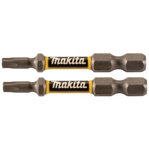 Makita E-03349 Série d'embouts de torsion Impact Premier (forme E), T20-50 mm, 2 pieces