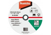 Makita A-85385 Disques a tronçonner 230x3x22mm