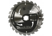 MAKITA B-32007 Lame scie circulaire, m-force t.c.t, 165 x 20 mm, 24 t =old B-08006