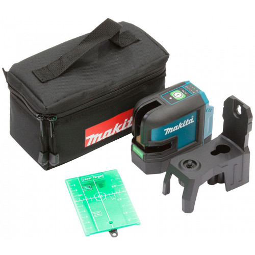 Makita SK106GDZ Laser croix 12V CXT a lignes vertes 35 m