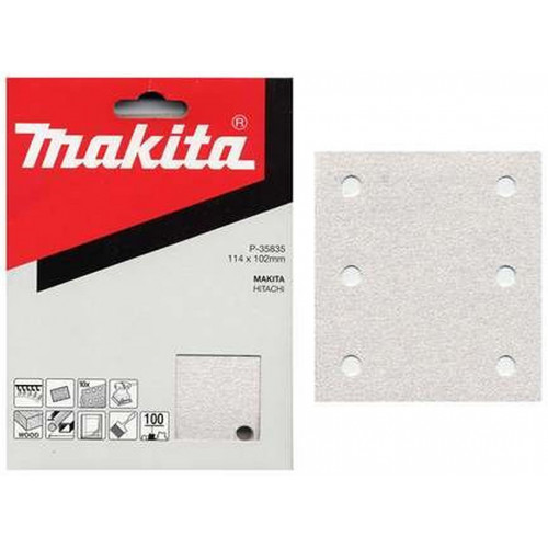 Makita P-35885 Papier abrasif 114x102mm/ 10 pcs/ K320 k BO4561/54