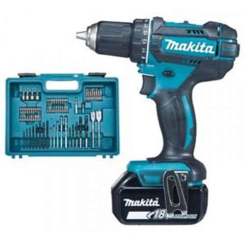 Makita DDF482RFE Perceuse visseuse Li-ion 18V/3,0 Ah ( kit d'accessoires)