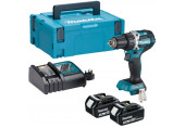 Makita DDF484RFJ Perceuse visseuse 54/30Nm (2x3,0 Ah/18V) Makpac