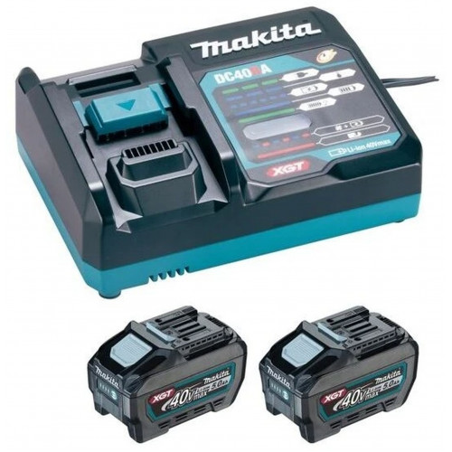 Makita 1911V6-0 Kit Li-Ion XGT 40V 2xBL4050F+1xDC40RA